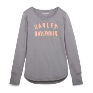 Women's Stencil Long Sleeve Knit Top