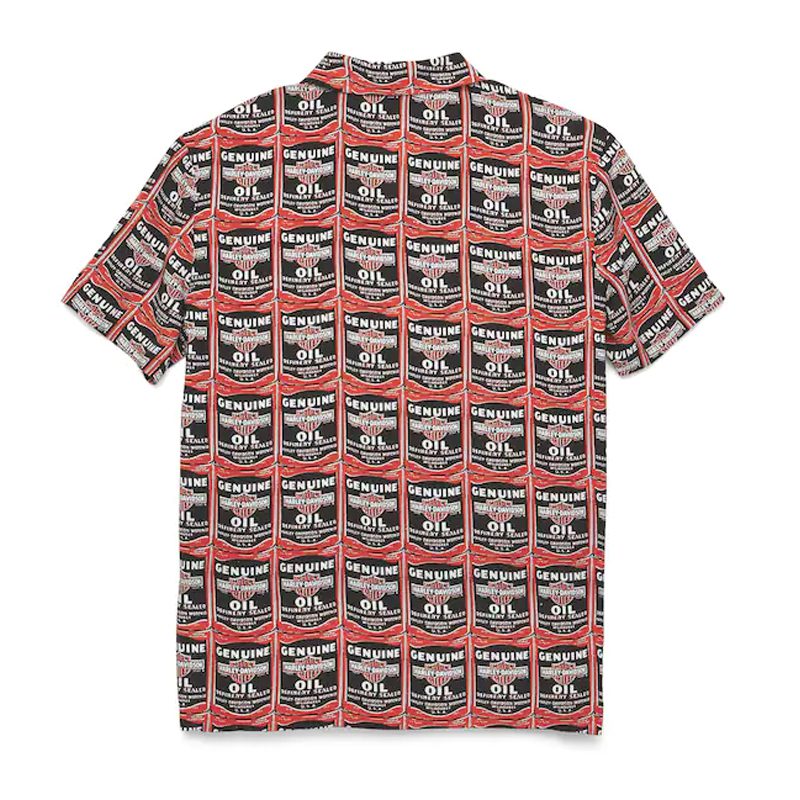 Harley Davidson Men's Celebration Oil Can Shirt