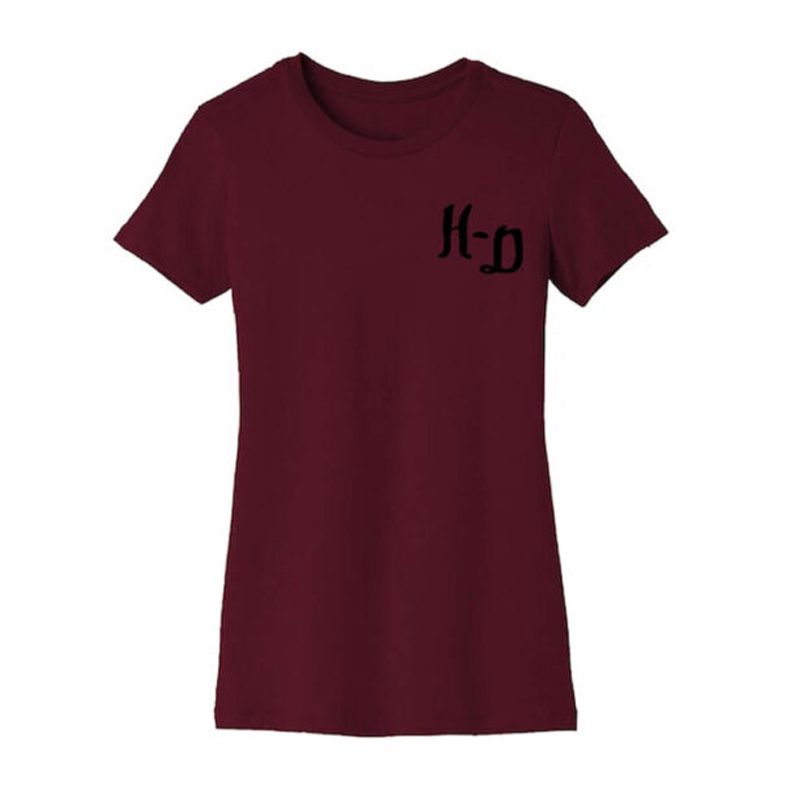 Women's Forever Roses Back Print Tee