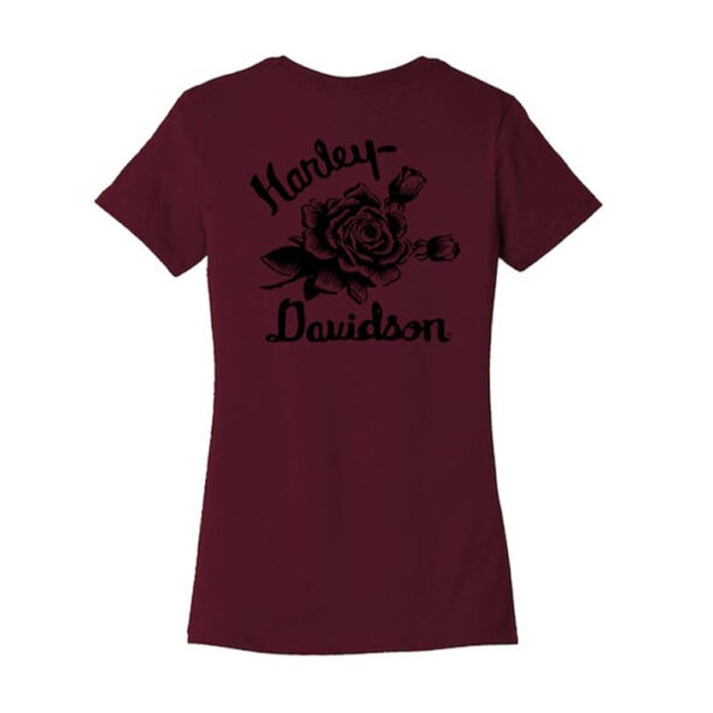 Women's Forever Roses Back Print Tee
