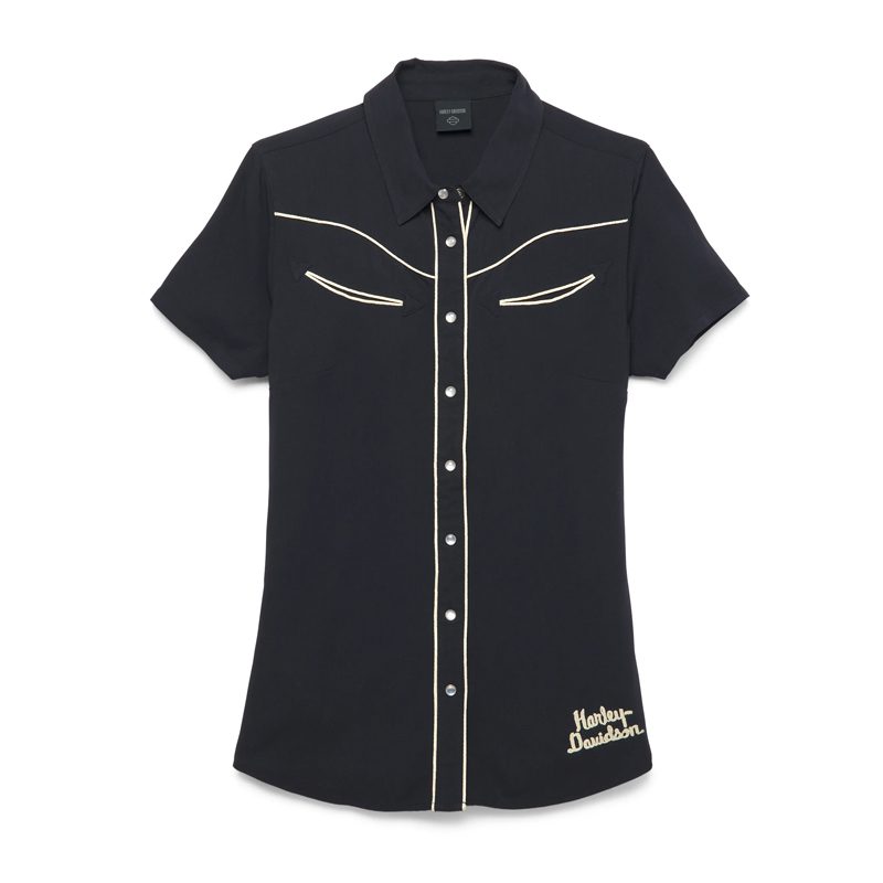 Rockers Revival Contrast Piping Shirt