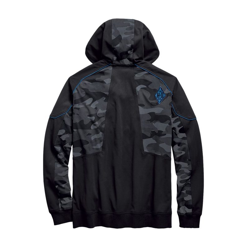 Harley-Davidson® Men's Camo Full Zip Hoodie