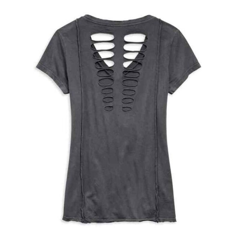 Harley-Davidson® Women's Flag Fashion Short Sleeve Tee
