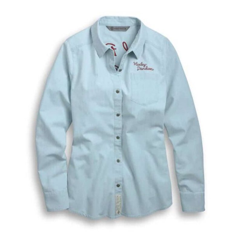 Women’s Burn Rubber Chambray Shirt