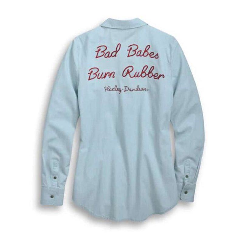 Women’s Burn Rubber Chambray Shirt