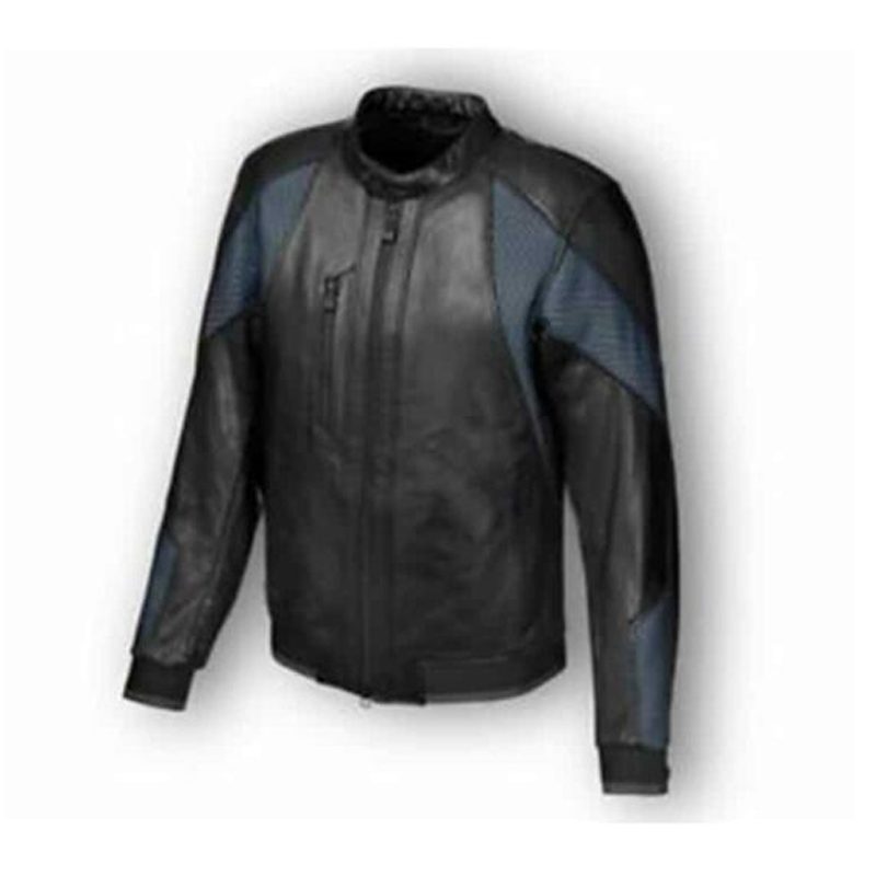 Men’s Moto Woodway Leather & Mesh Jacket Men’s Moto Woodway Leather & Mesh Jacket