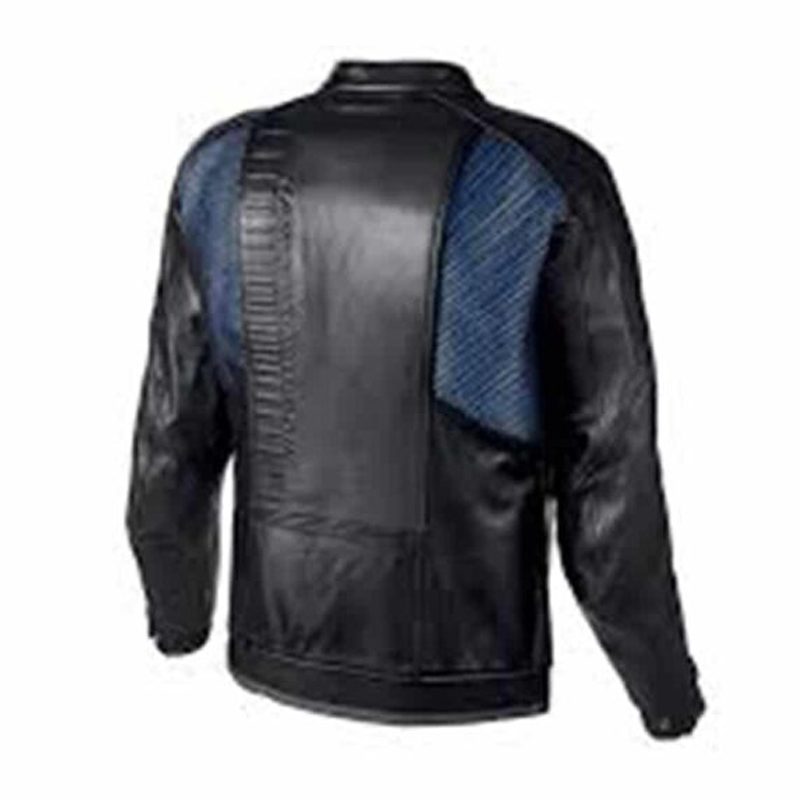 Men’s Moto Woodway Leather & Mesh Jacket