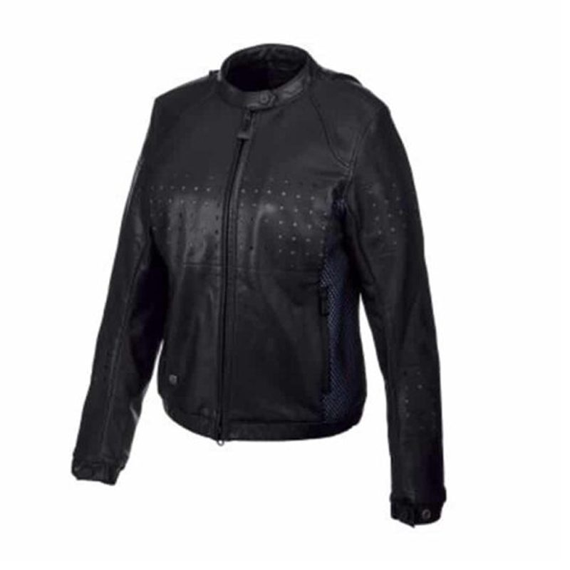 Women’s Nasua Mesh & Perforated Leather Jacket
