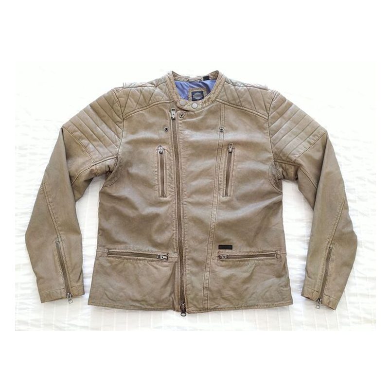 Harley-Davidson® Asymetric Zip Leather Jacket Harley-Davidson® Asymetric Zip Leather Jacket