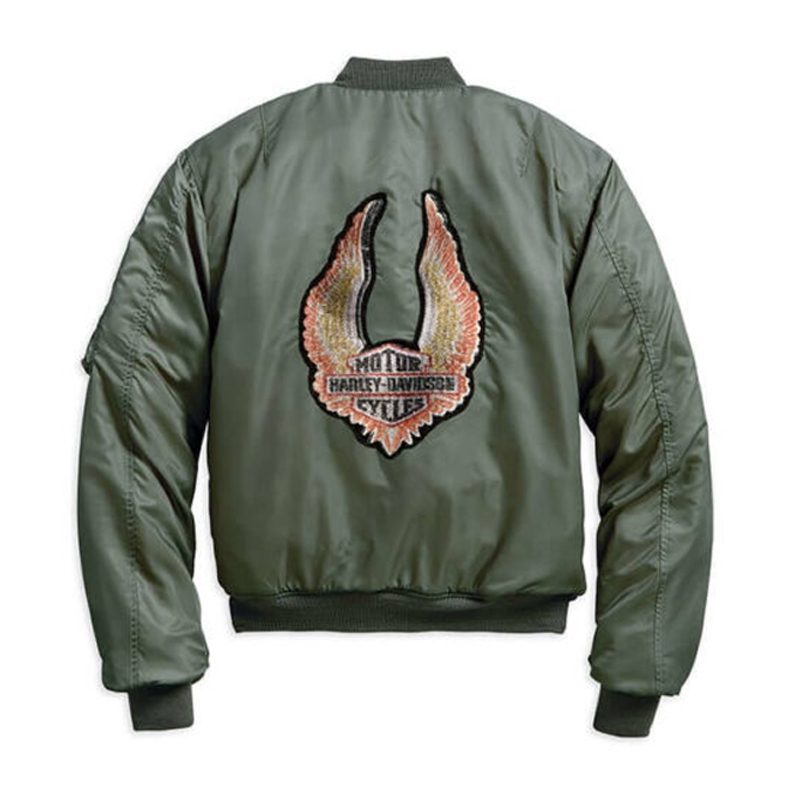 Women’s Winged Logo Bomber Jacket