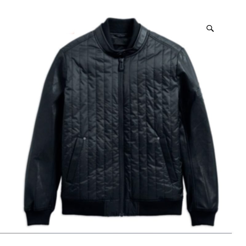 Harley-Davidson® Men's HD-Moto Cordura Ripstop & Leather Slim Fit Jacket Harley-Davidson® Men's HD-Moto Cordura Ripstop & Leather Slim Fit Jacket