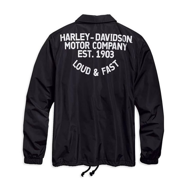 Jacket Men Textile Garage Loud & Fast Slim Fit