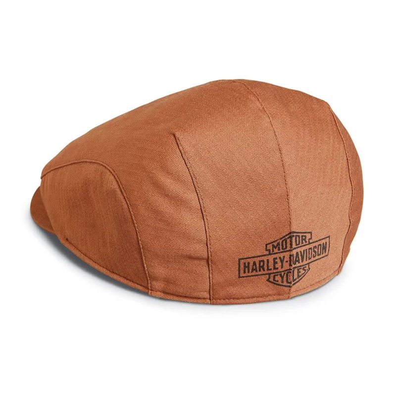 Men's Bar & Shield Fitted Ivy Cap - Blackened Pearl