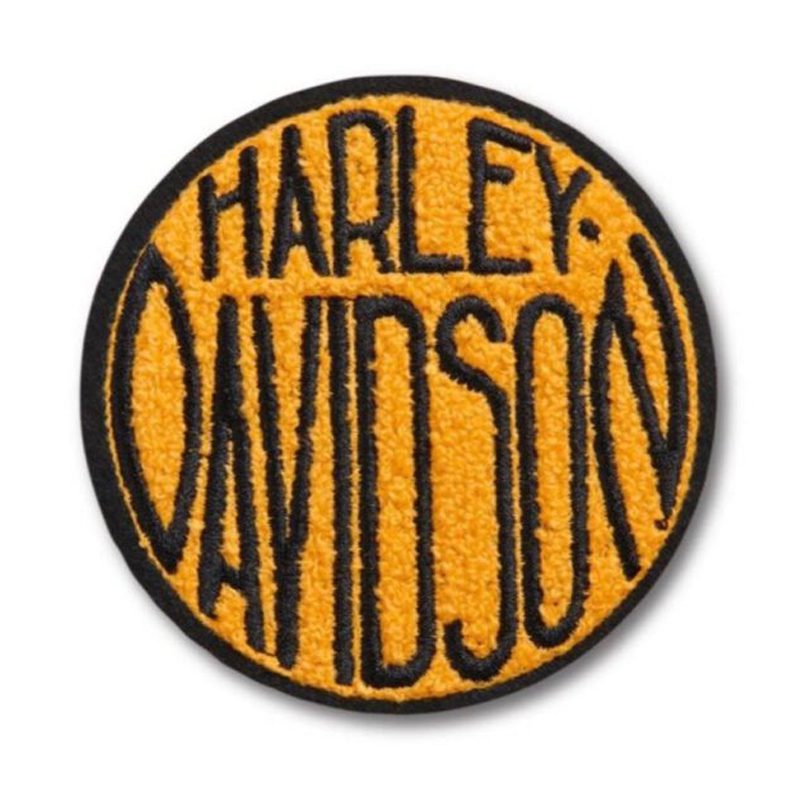 Circle Lock Up Iron-On Patch Circle Lock Up Iron-On Patch