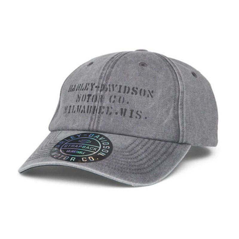 Harley Davidson Men’s Stencil Cap Harley Davidson Men’s Stencil Cap