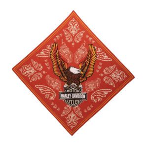 Classic Eagle Bandana - Vintage Orange