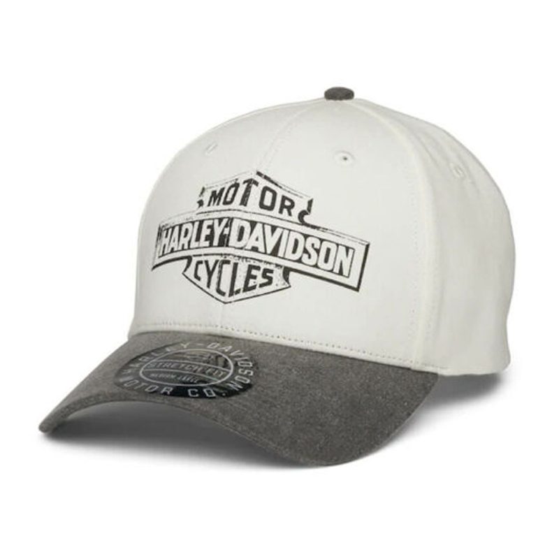 Harley Davidson Men’s Authentic Stretch-Fit Cap Harley Davidson Men’s Authentic Stretch-Fit Cap