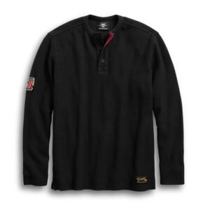 Harley Davidson Men's #1 Genuine Classics Henley