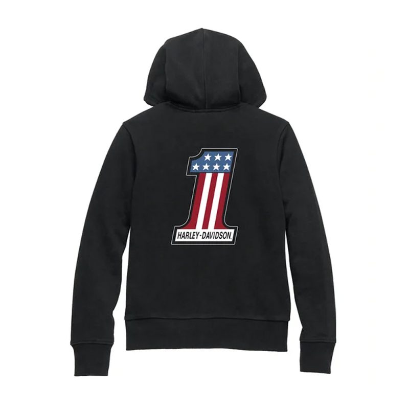 Women's Special #1 Race Zip Front Hoodie