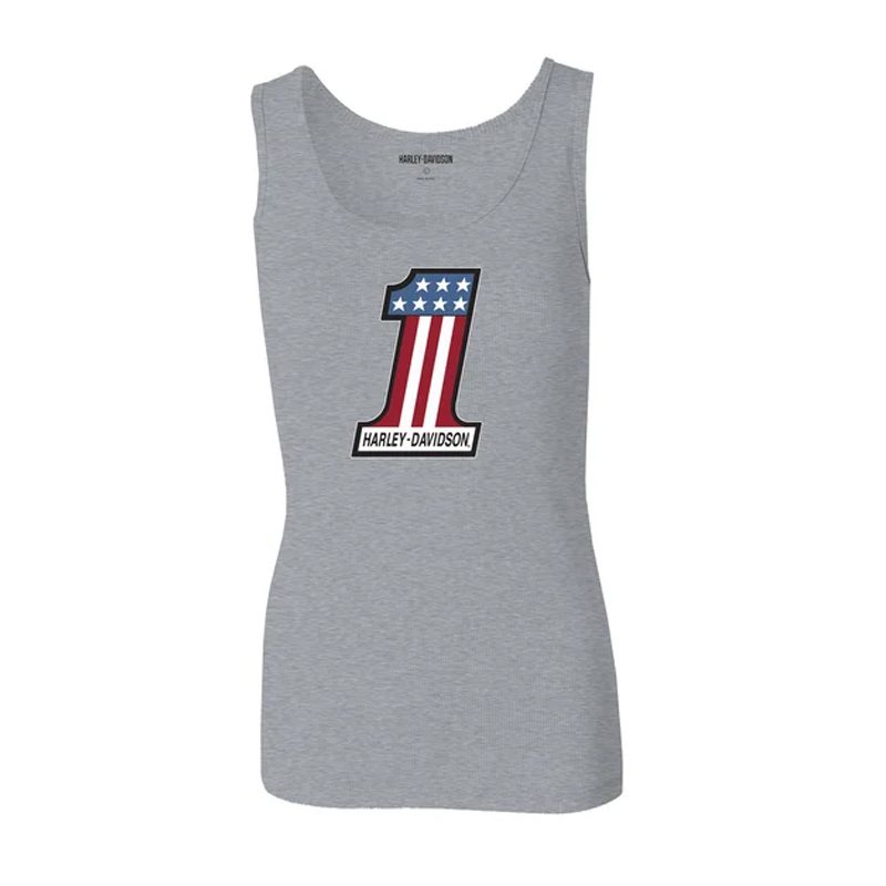Harley Davidson Women's Ultra Classic #1 Race Tank