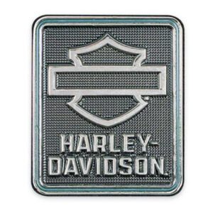 2D Die Cast Insignia B&S Pin - Polished Silver Effect