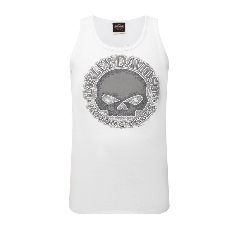 G Rock ADT Dyed Tank White