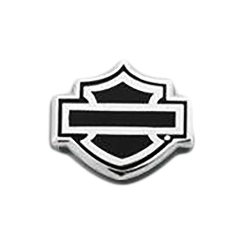 Mini Black Bar & Shield Pin