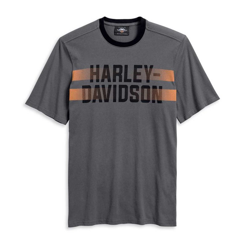 Harley-Davidson® Men's Dual Stripe Short Sleeve T-Shirt