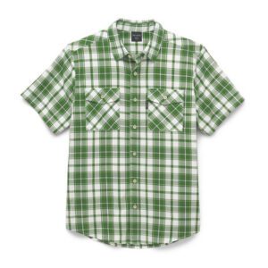 Men's Stencil Plaid Shirt