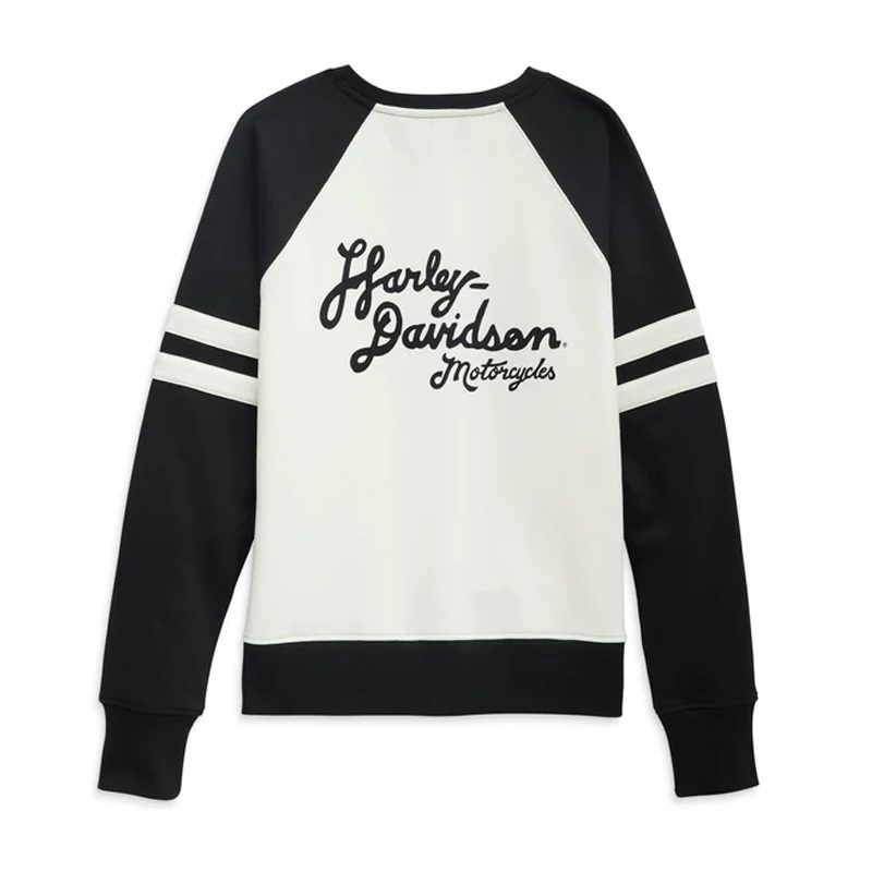 Women's Open Road Henley Fleece Pullover - Colorblocked - Black Beauty