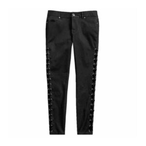 Women's Straight Denim Jeans Black