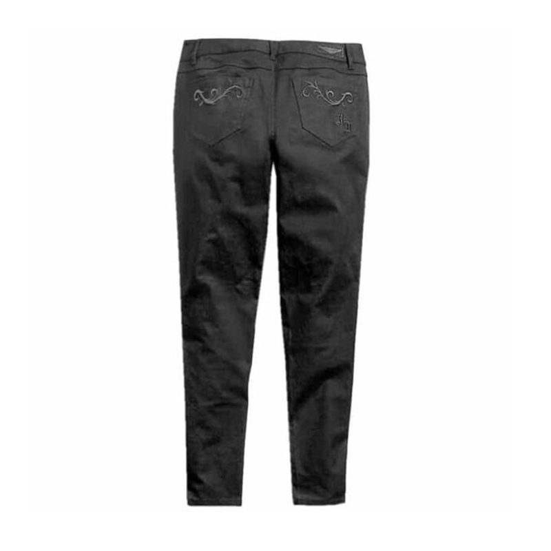 Women's Straight Denim Jeans Black