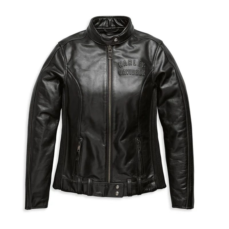Women's Enodia Leather Riding Jacket
