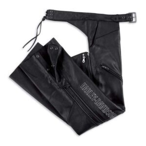 Women's Deluxe Leather Motorcycle Chap