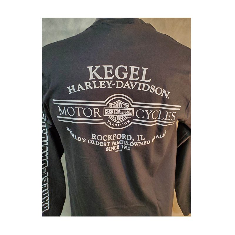 Men's "Bar & Shield 1" Long-Sleeve Kegel Tee