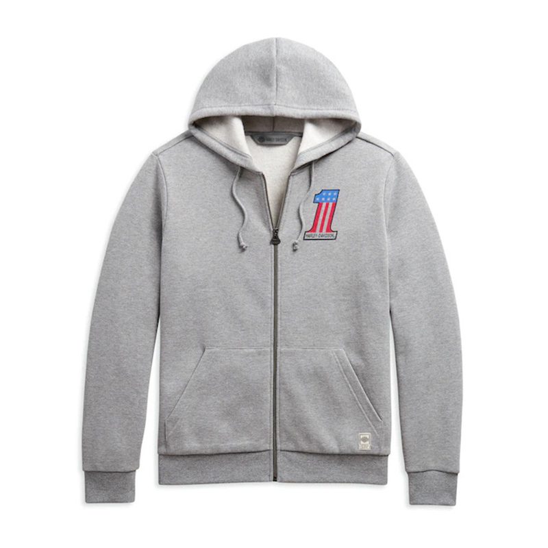 Men´s Hoodie #1 H-D Grey Men´s Hoodie #1 H-D Grey