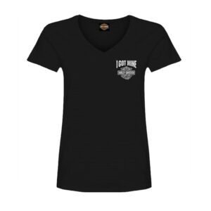 Mini Mine Lds V-Nck BK