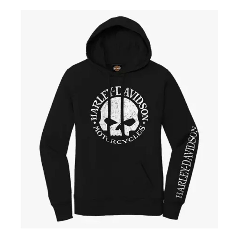 Women´s Hoodie Grunge Willie black