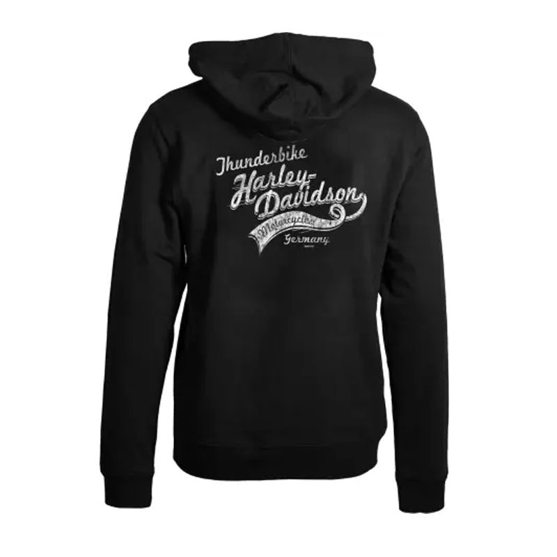 Women´s Zip Hoodie Mini Bar & Shield back