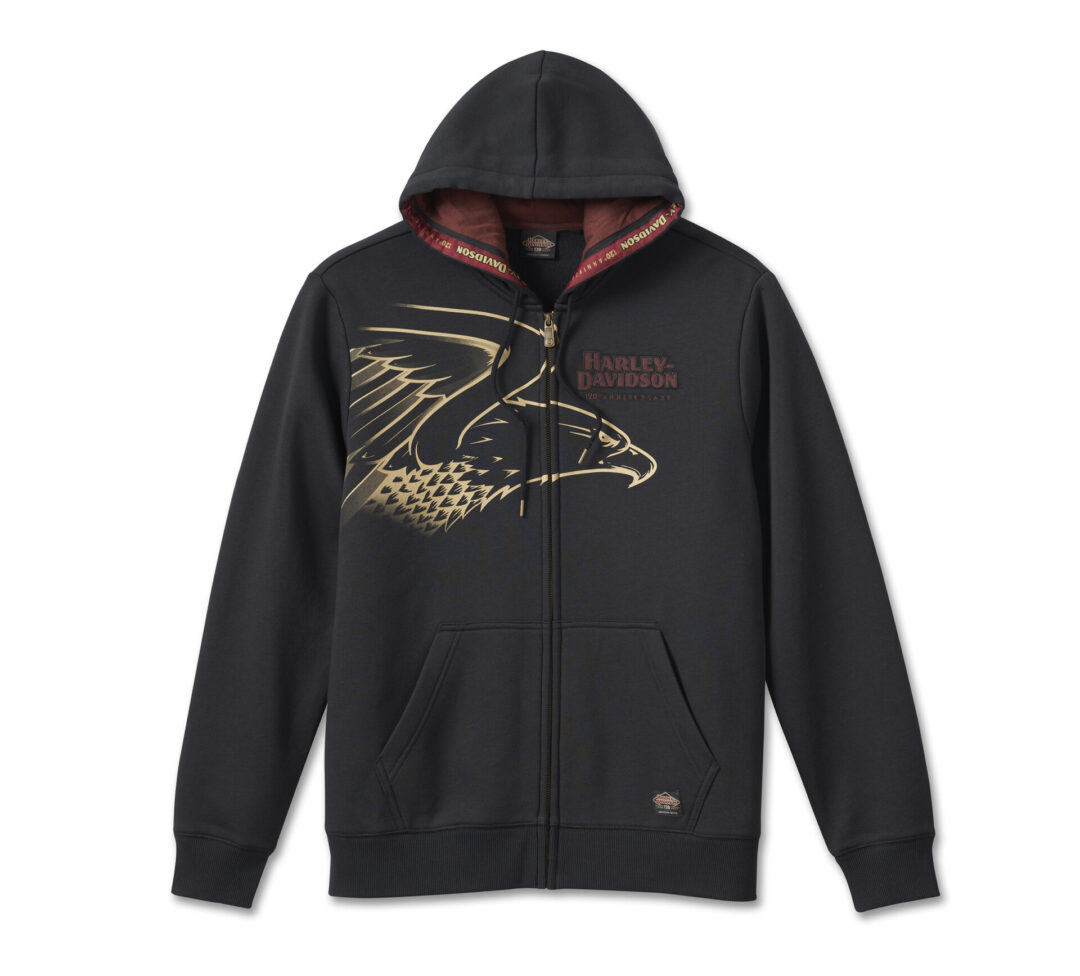 Men's 120th Anniversary Zip-Up Hoodie - Black Beauty Men's 120th Anniversary Zip-Up Hoodie - Black Beauty