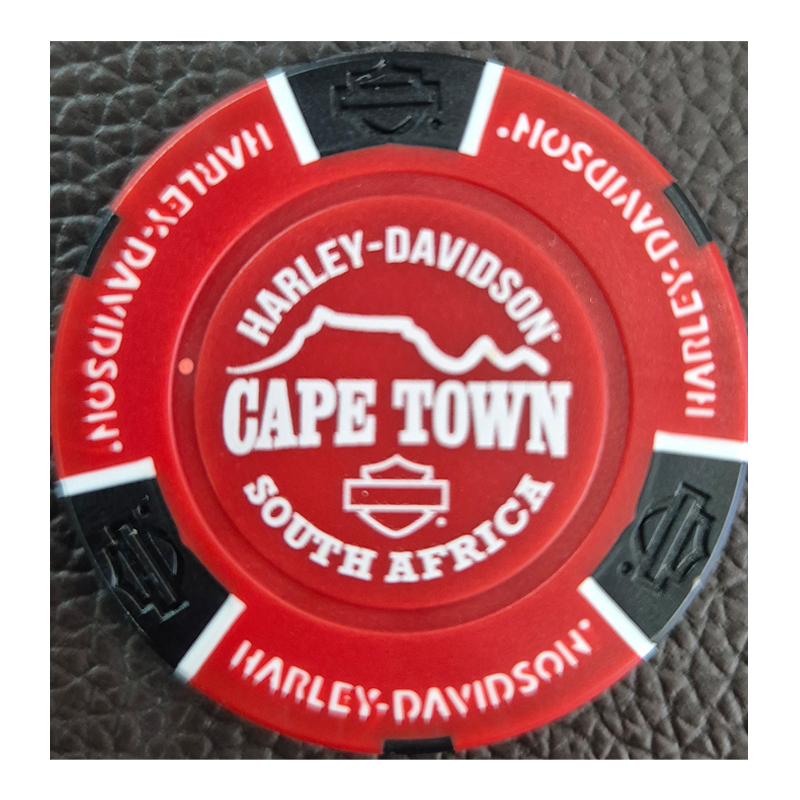 Poker Chip Stamp