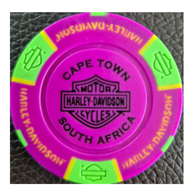 Poker Chip Stamp