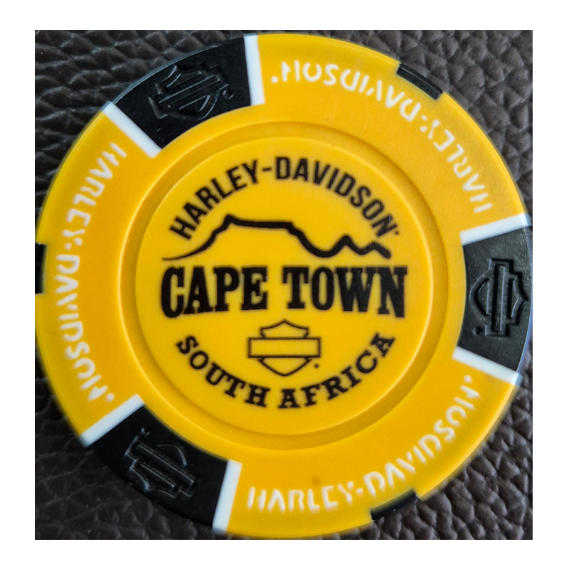 Poker Chip Stamp