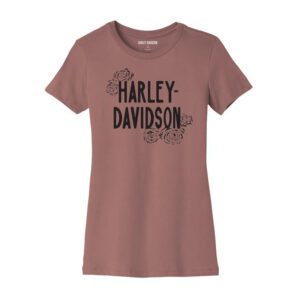 Women's Forever Roses Tee - Ash Rose