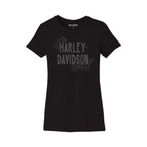 Women's Forever Roses Tee - Black Beauty