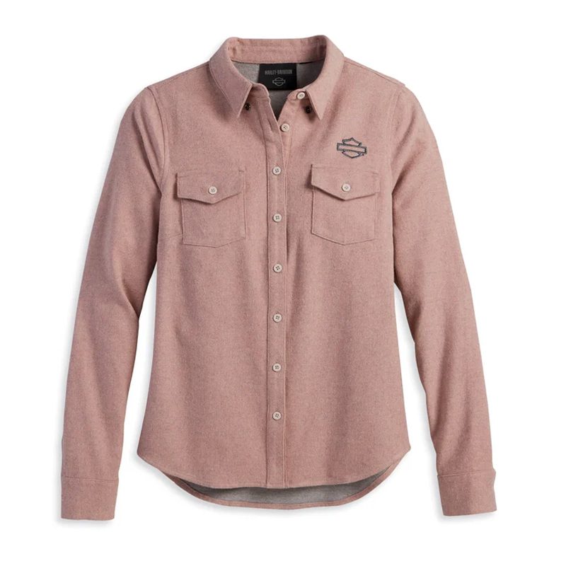 Women's Chrome Warrior Melange Shirt - Ash Rose