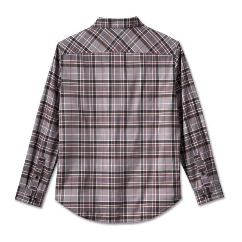 Men’s 120th Anniversary Plaid Shirt – Grey Plaid