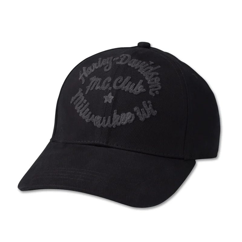 Club Crew Baseball Cap - Black Beauty