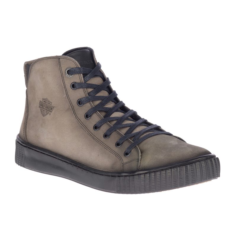 Men’s Barren Black, Smoke, or Rust Leather Sneakers