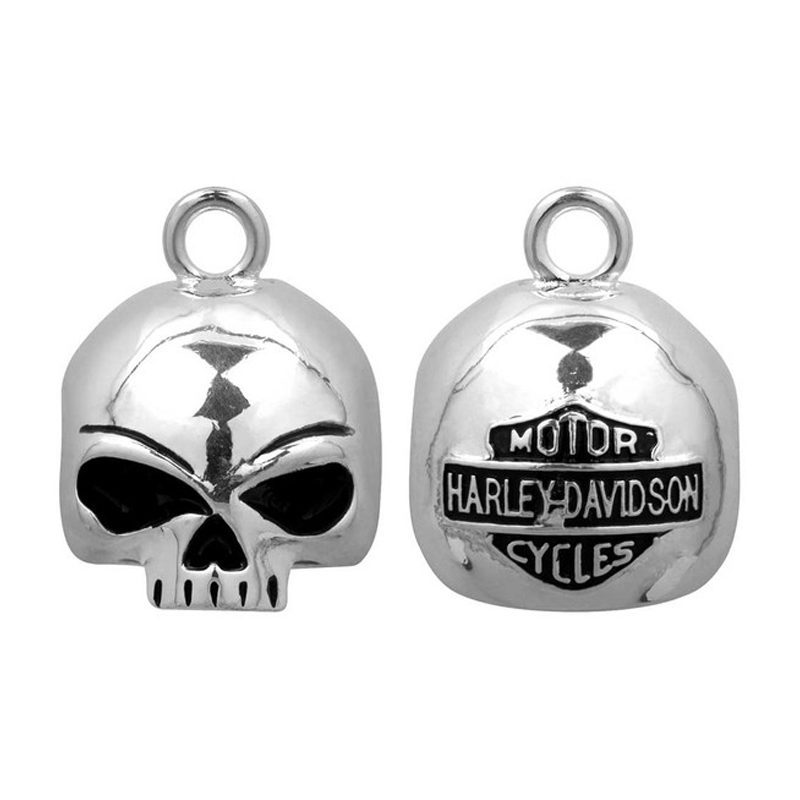 Silver Flames Bar & Shield Ride Bell